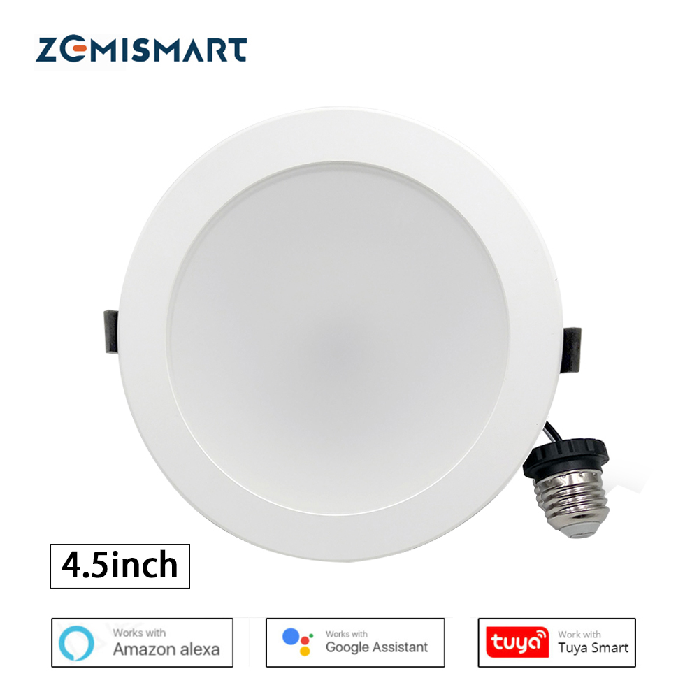 Works With Alexa LED Downlight Spot Recessed Smart Dimmable Round