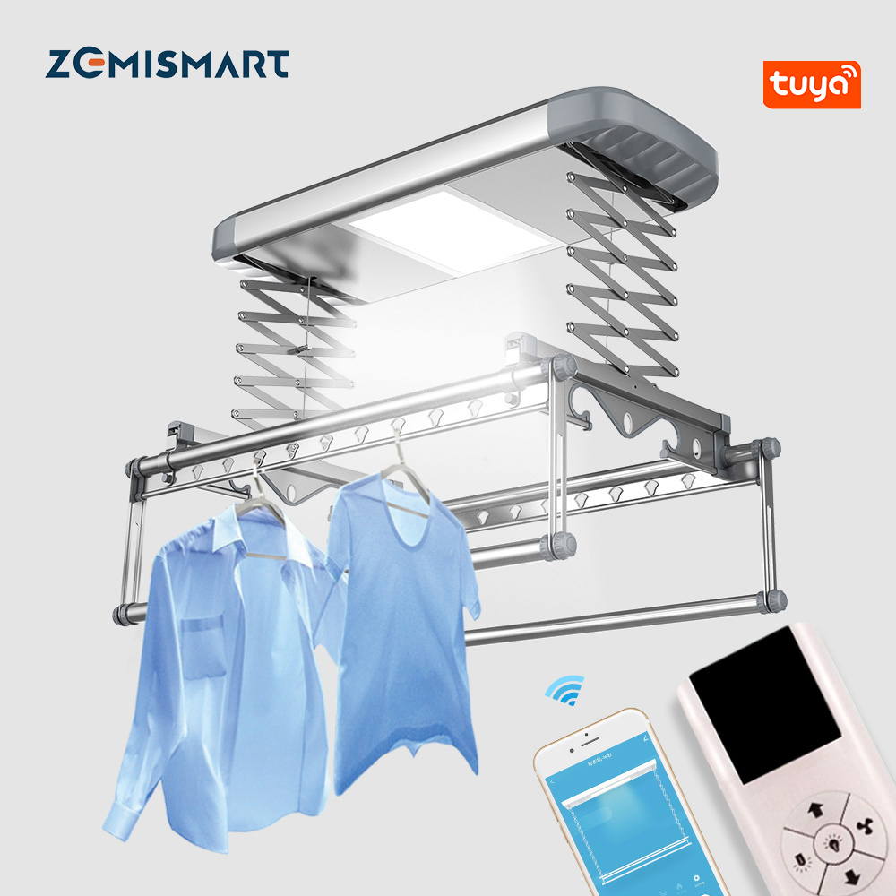 Zemismart Tuya WiFi Clothes Dryer Remove mites folding portable